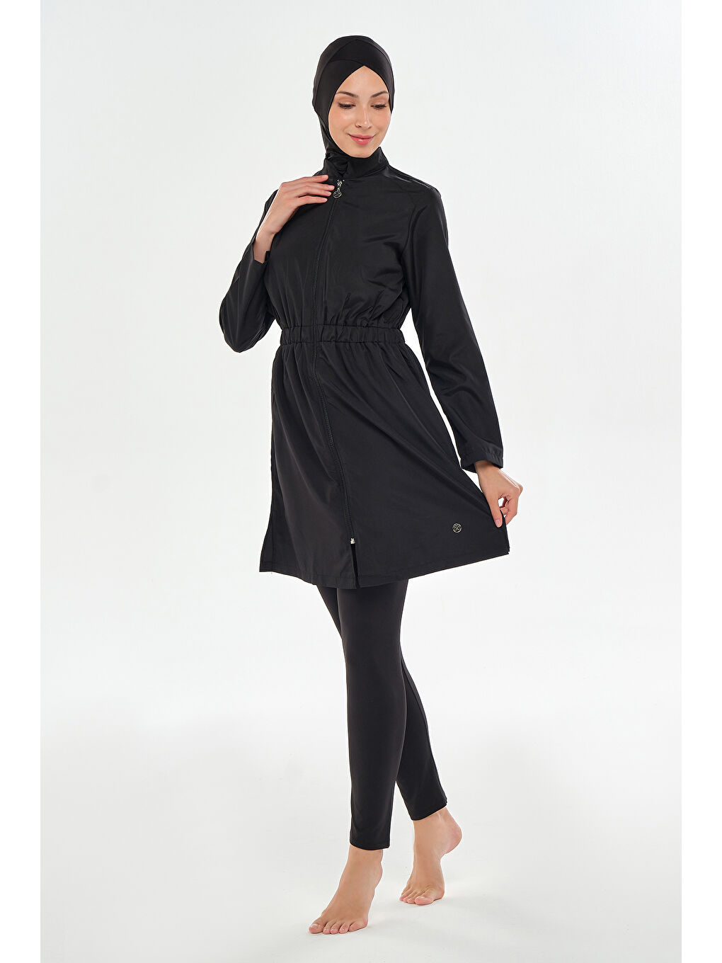 Tam Kapalı Tesettür Mayo 2404 Siyah02-1