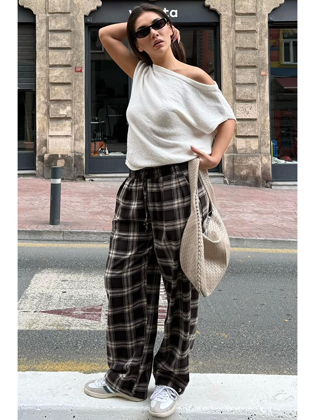 Kahverengi %65 Pamuk %35 Polyester-1