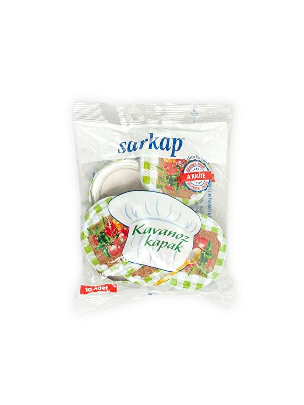 Karışık 10'lu Kavanoz Kapağı - 8,2 cm - Asorti-3