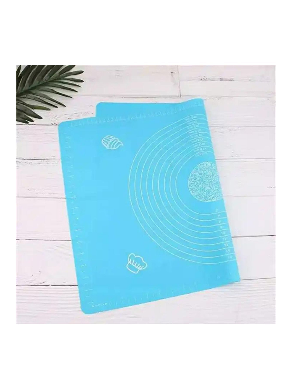 Karışık Ölçülü  Hamur Açma Matı 45 cm x 65 cm Çelik Un Eleği ve Hamur Şekillendirme Seti 3'lü-6