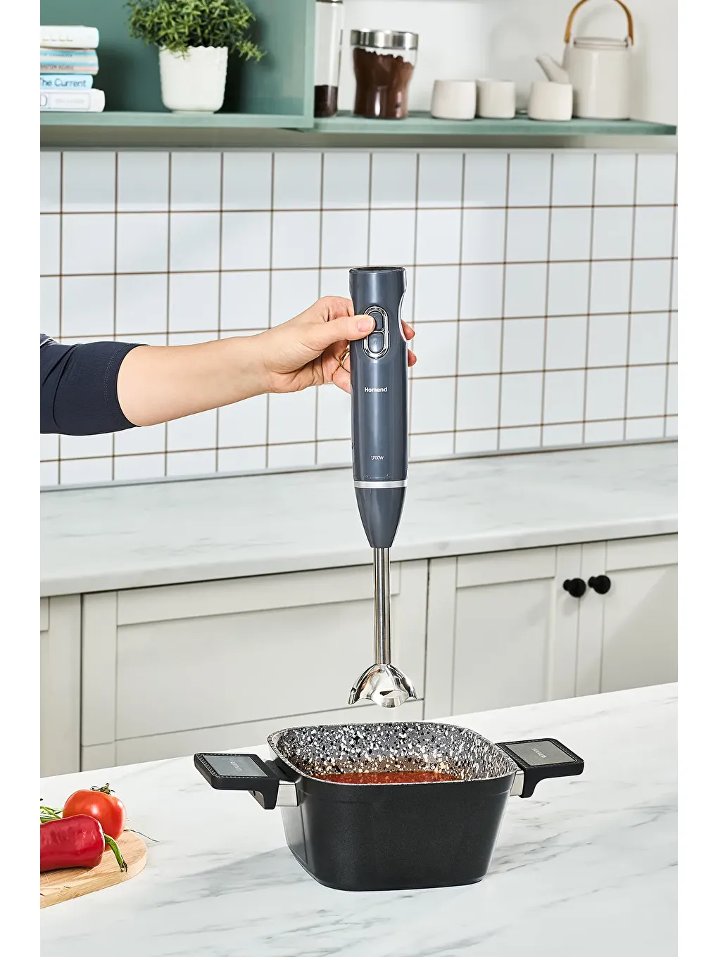 Functionall 2843H 5 Fonksiyonlu Mutfak Robotu 1700W Antrasit-2