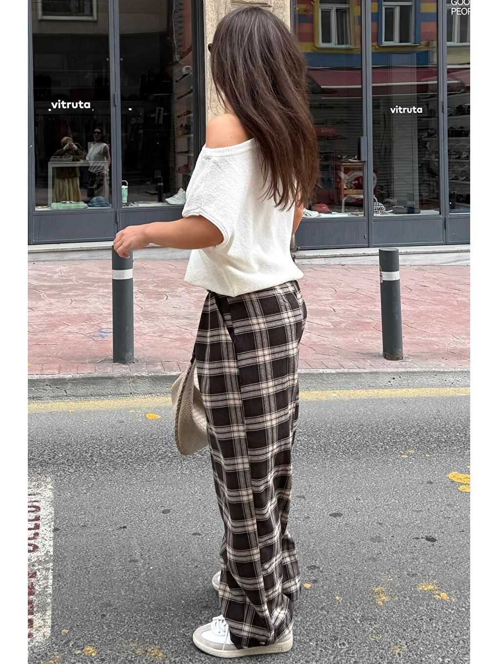 Kahverengi %65 Pamuk %35 Polyester-5