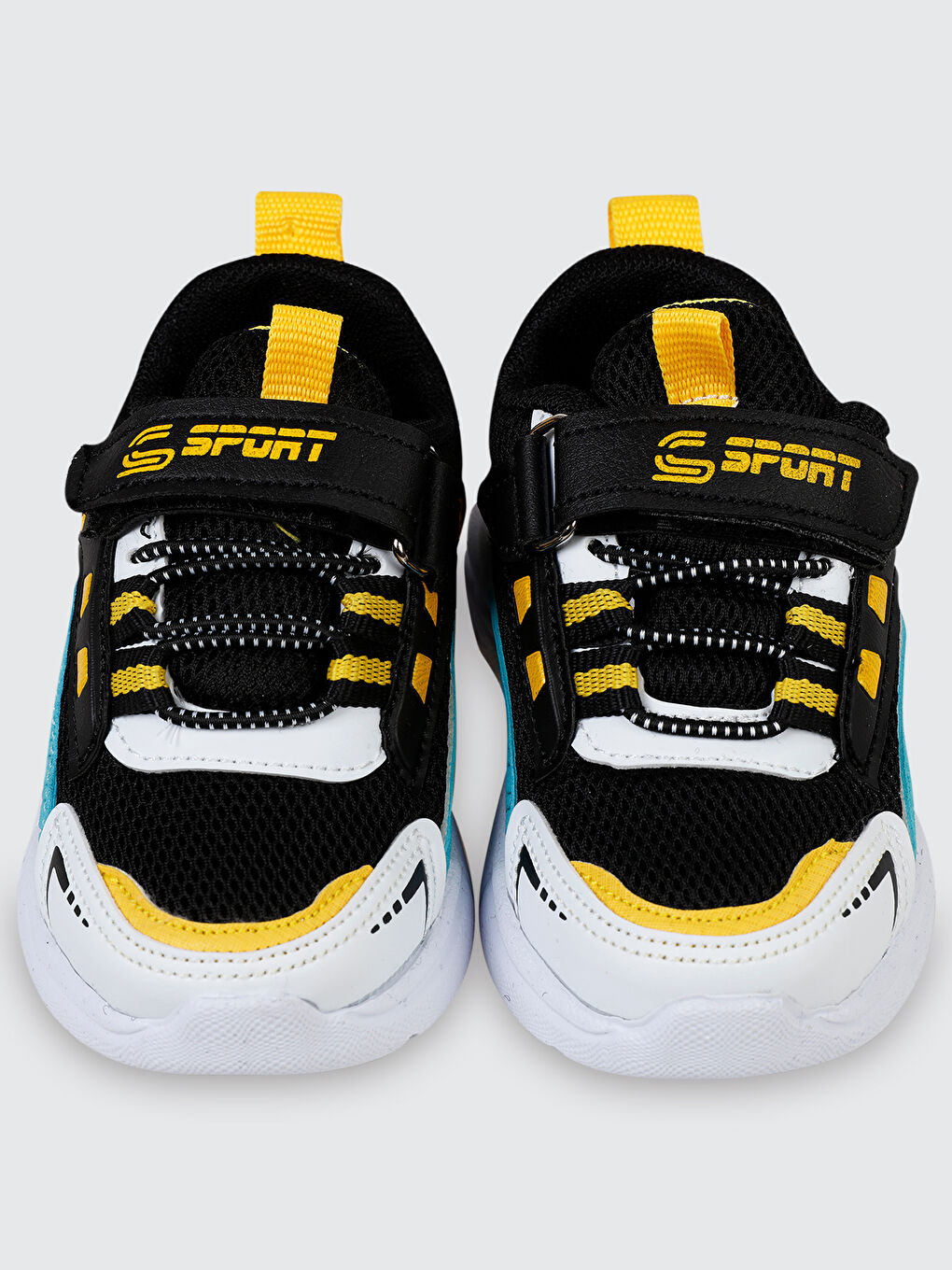 Sport Erkek Çocuk Spor Ayakkabı 21-25 Numara Siyah-Mavi-3