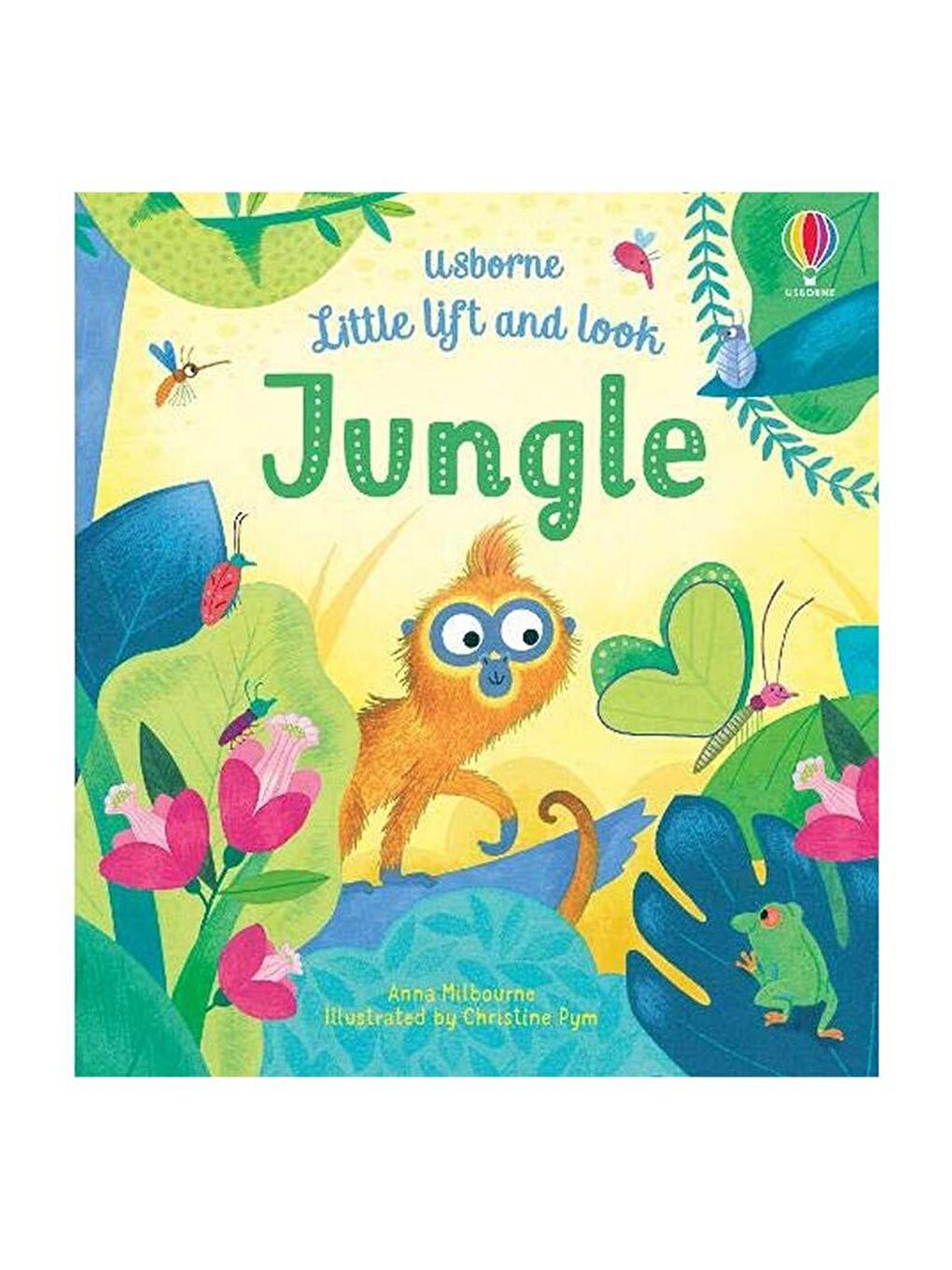 Usborne Renksiz Little Lift and Look - Jungle