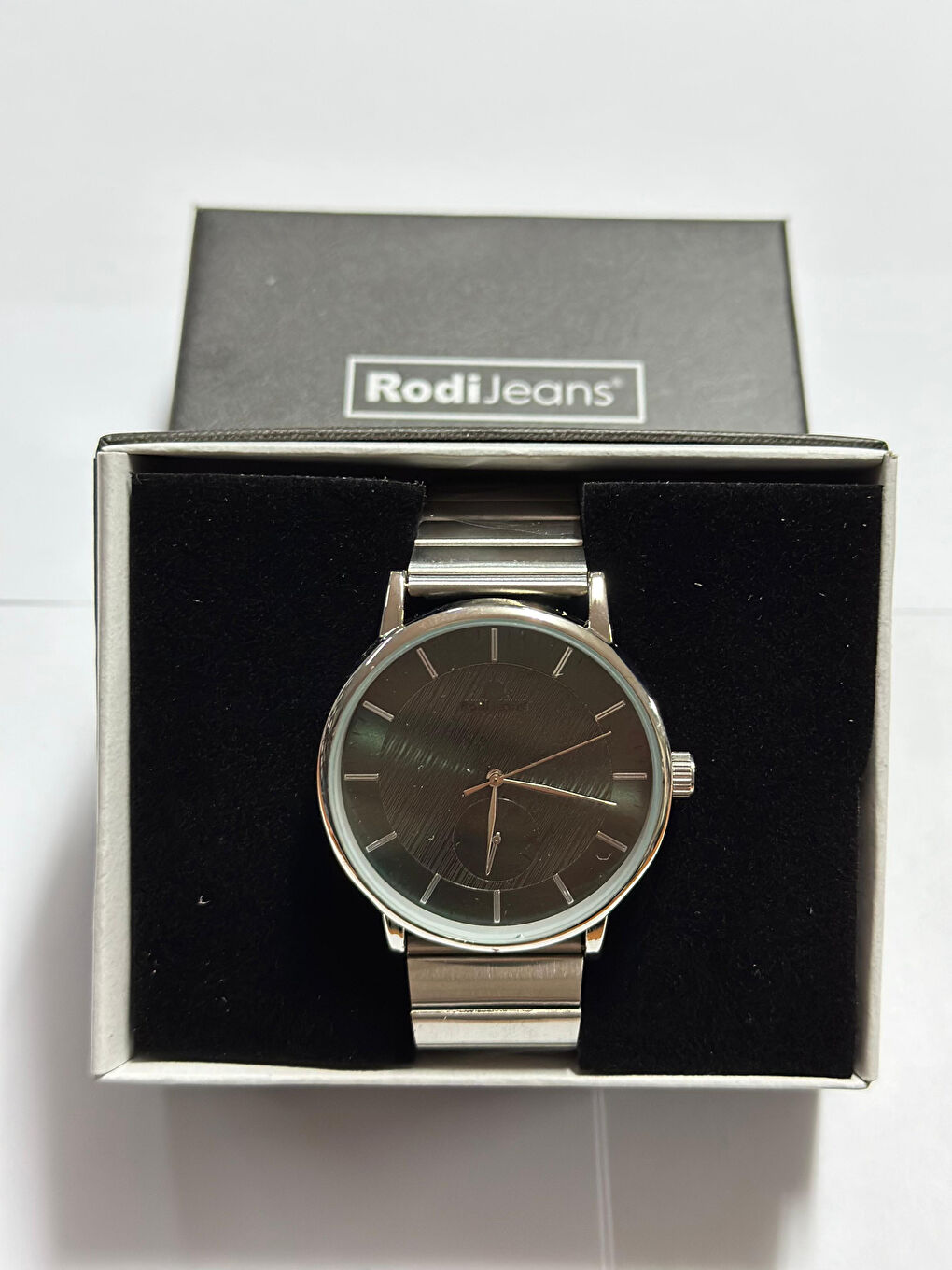 Siyah Erkek Metal Kol Saat 7690