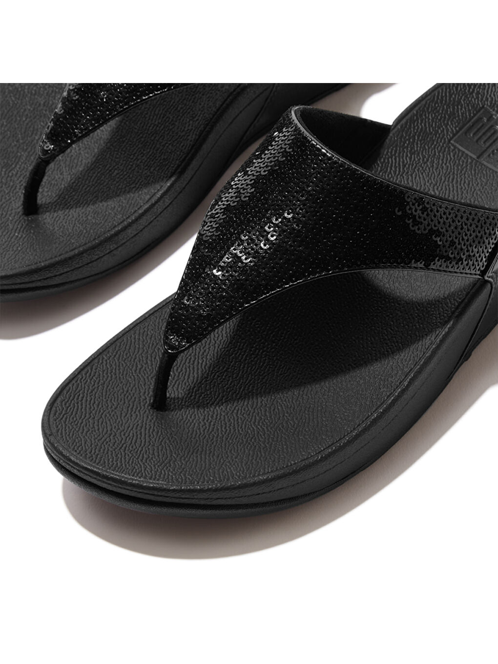 Siyah Kadın Parmak Arası Terlik-4