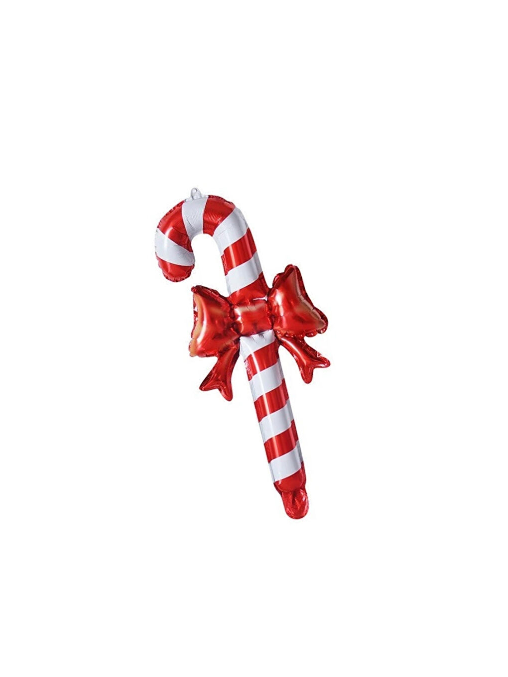 Beyaz  Baston Şeker Figür Parti Balonu-1