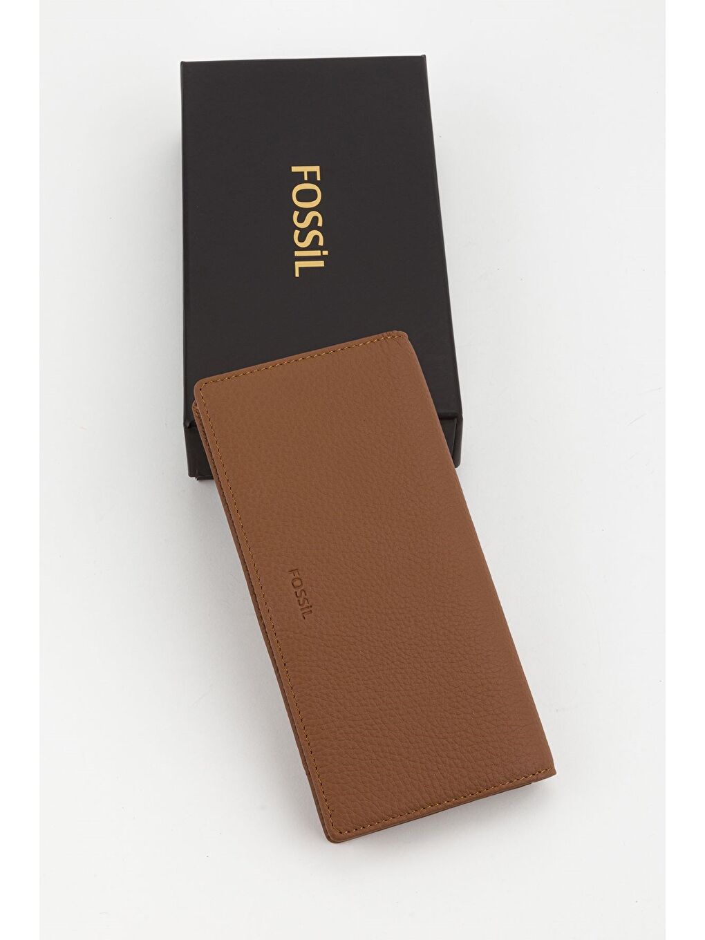 Kahverengi Kutulu Hakiki Deri Ekstra Kartlıklı Crayz Haki Unisex El Portföyü Kartlık Cüzdan-2