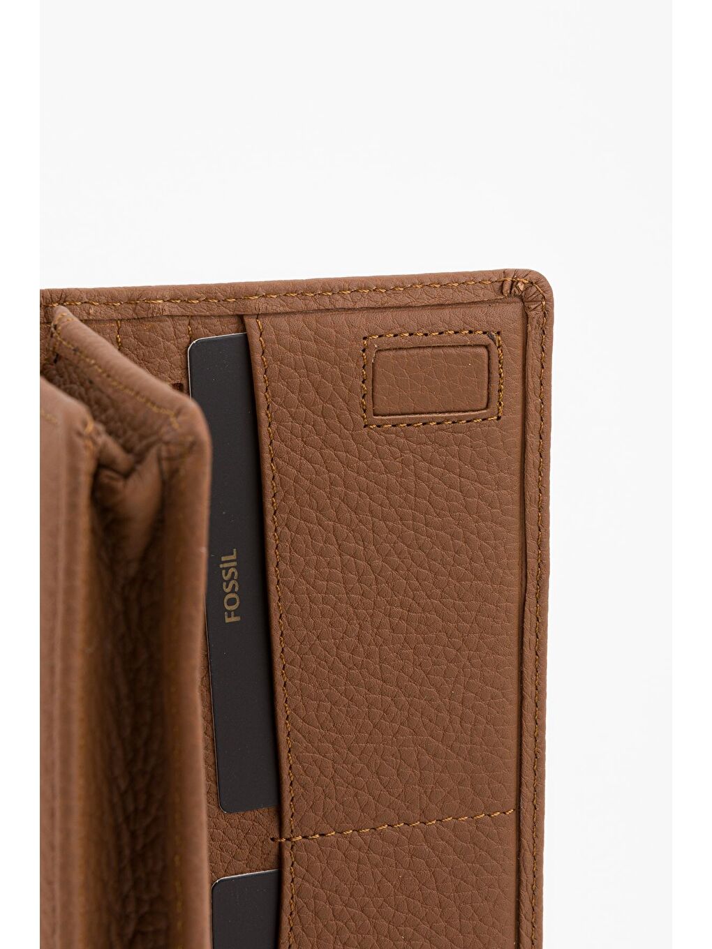 Kahverengi Kutulu Hakiki Deri Ekstra Kartlıklı Crayz Haki Unisex El Portföyü Kartlık Cüzdan-4
