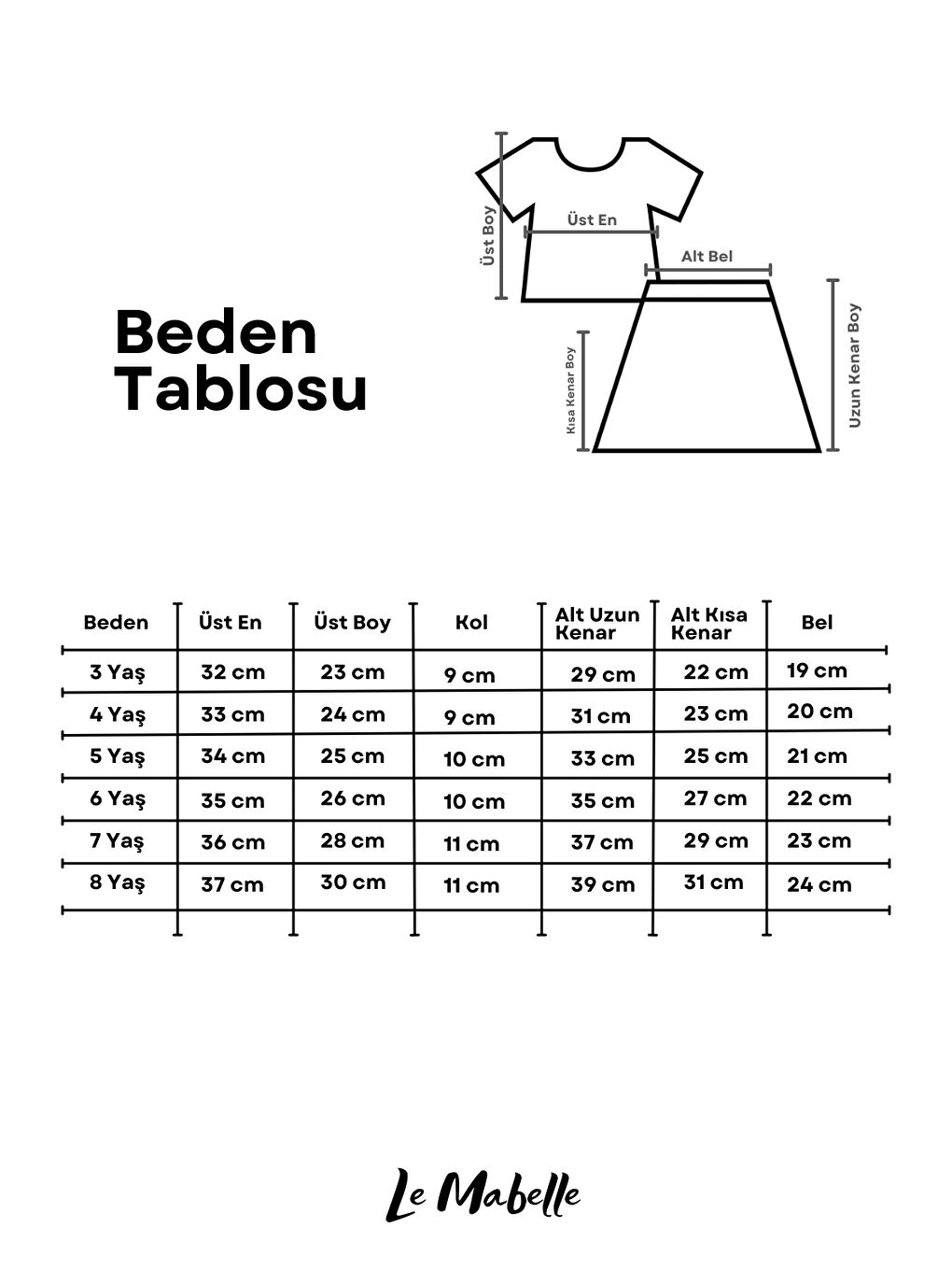 Yeşil Mint Çizgili Kız Çocuk Crop Etek İkili Takım - Cora-6