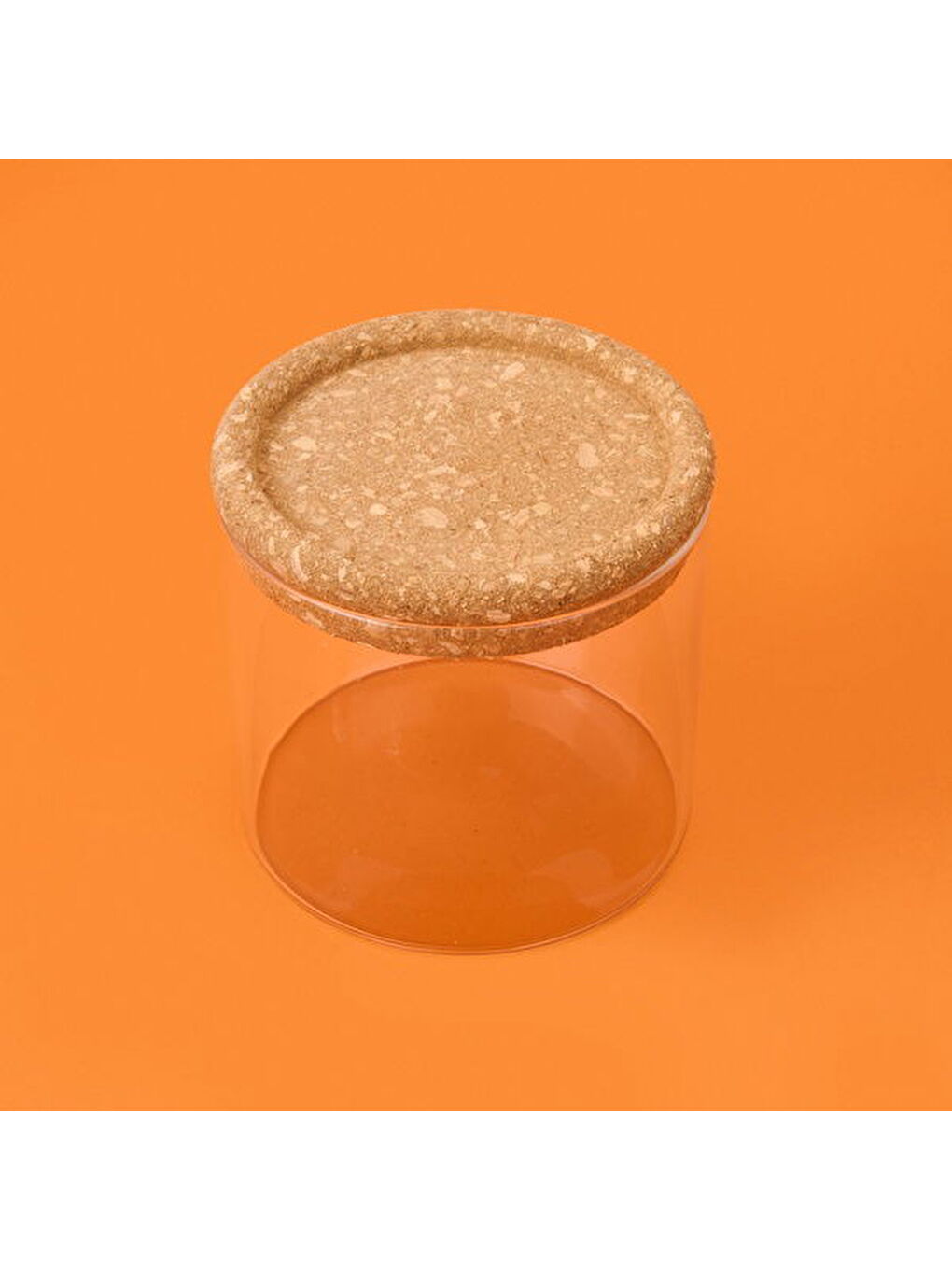 Beyaz Joseph Cam Kavanoz - Şeffaf / Açık Kahverengi - 800 ml-3