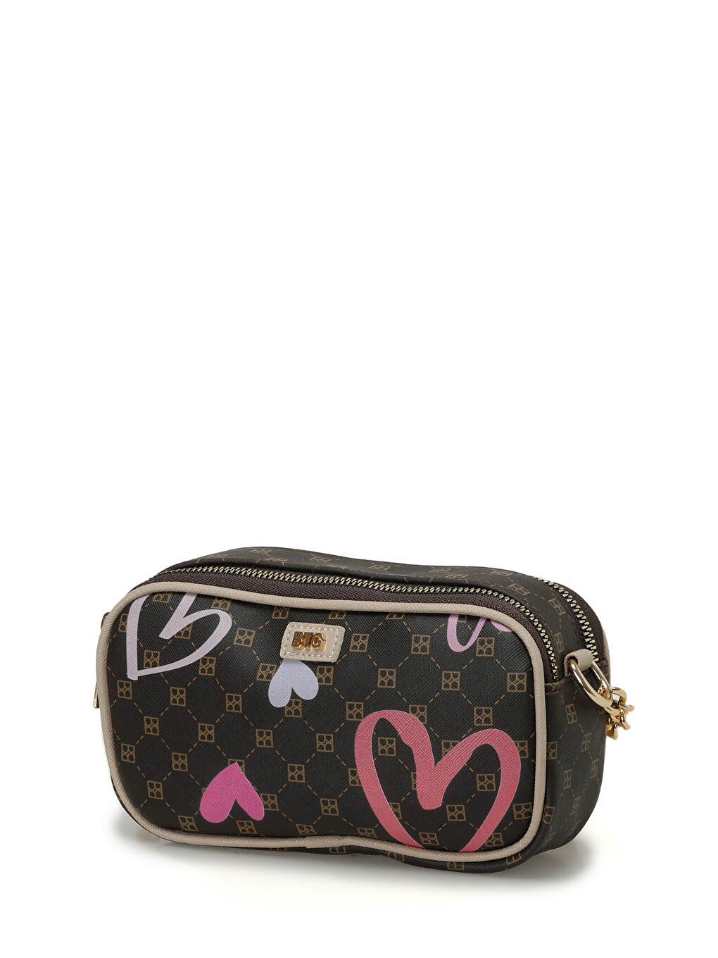 Kahverengi MNG KALP BSK CPRZ 4PR KAHVE MULTI Kadın Çapraz Çanta-1