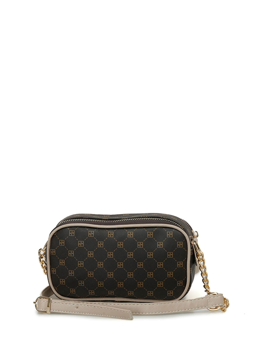 Kahverengi MNG KALP BSK CPRZ 4PR KAHVE MULTI Kadın Çapraz Çanta-2