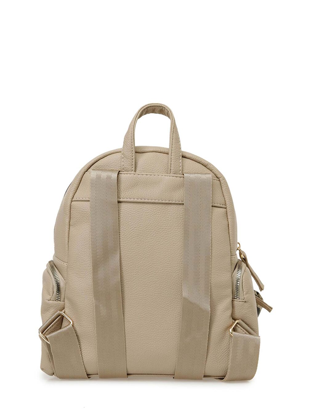 Bej NTRL BZKLU SRT 4PR Vizon Kadın Sırt Çantası-2