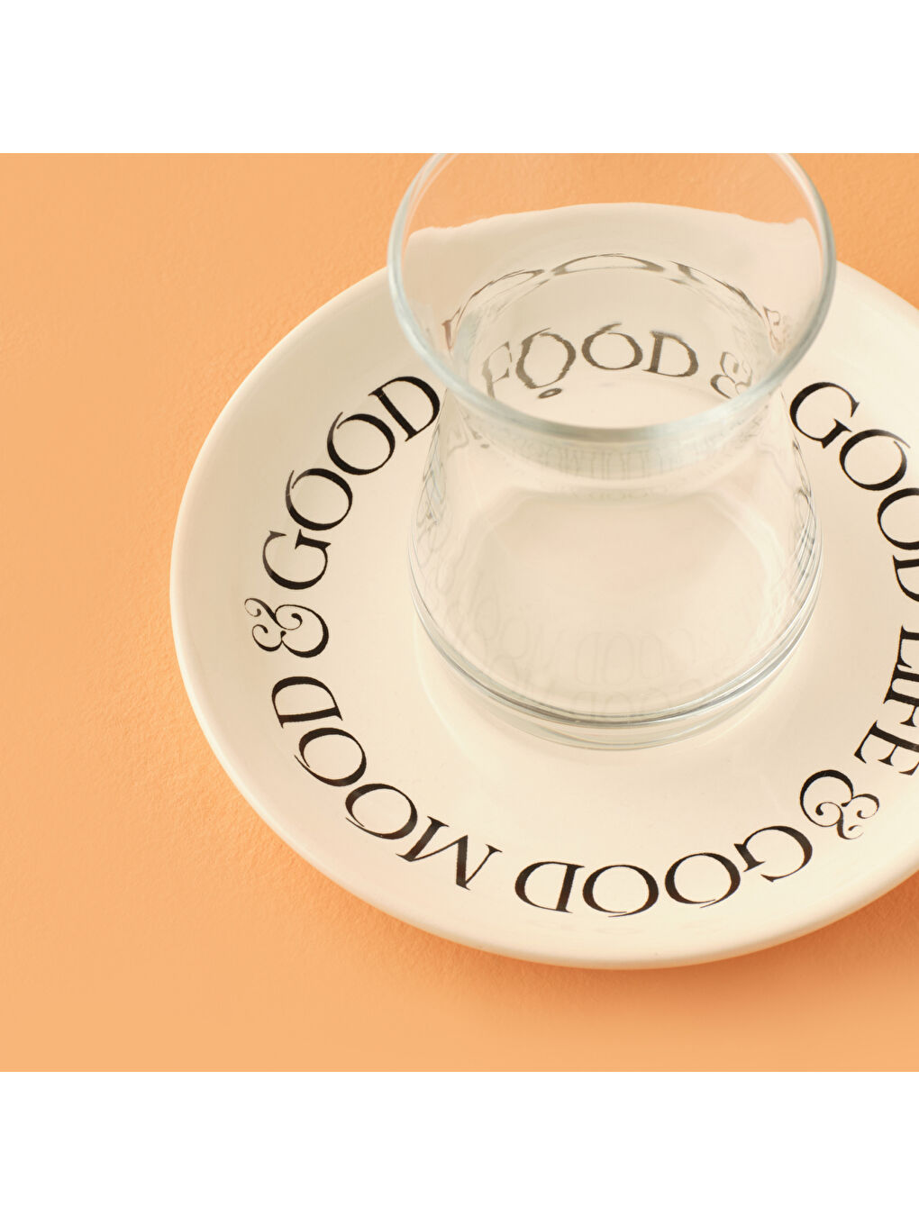 Mottos Çay Bardağı Seti 6'lı Beyaz (132 cc)-1