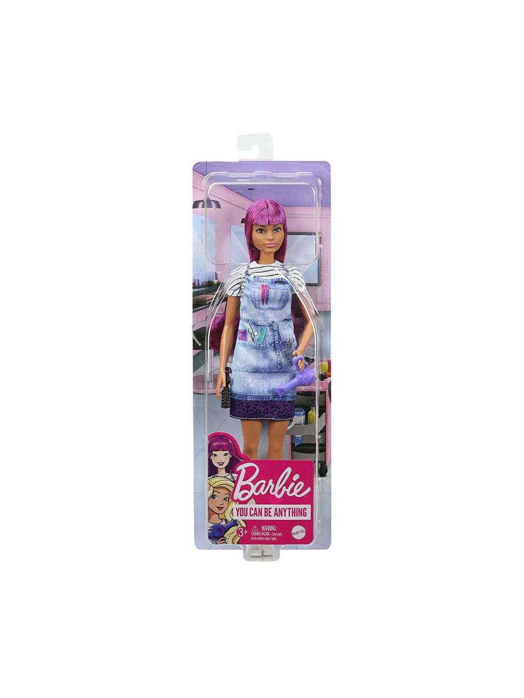 BARBIE Karışık Kariyer Bebekleri Serisi Kuaför GTW36 - 4