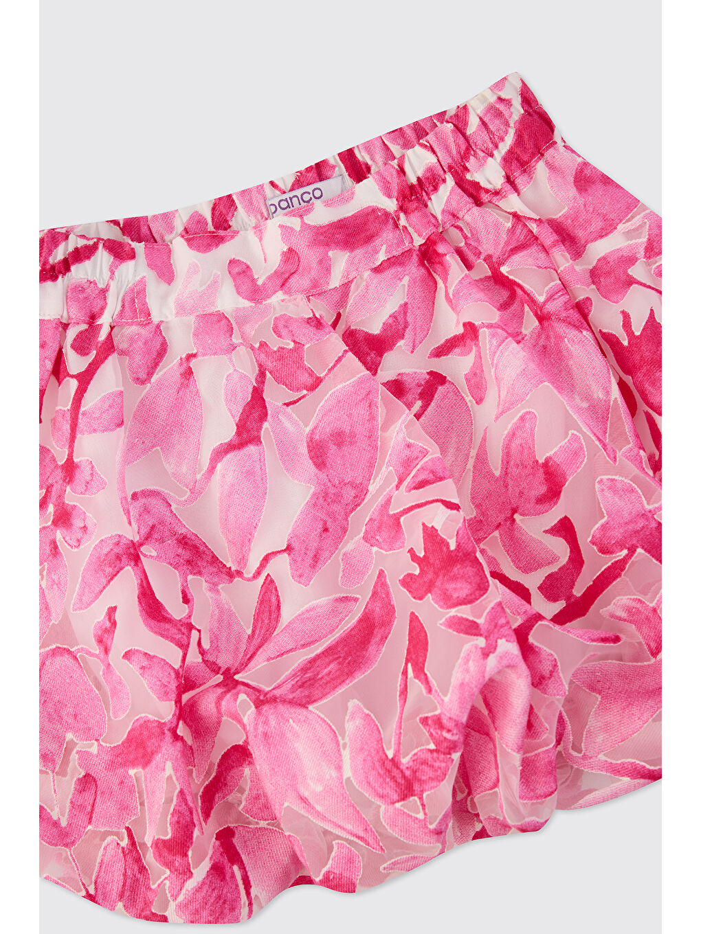 Kız Bebek Desenli Pembe Balon Etek-2