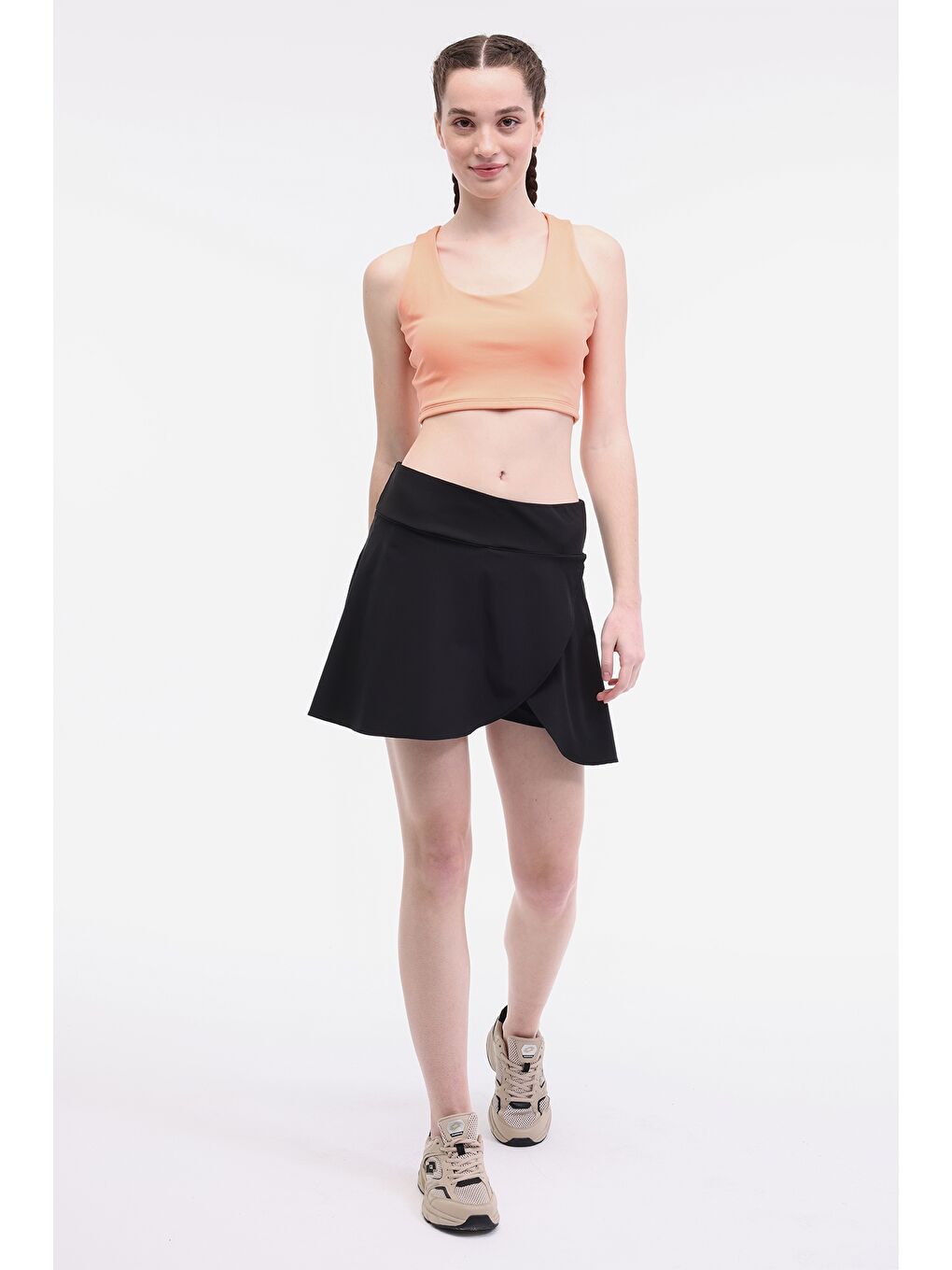 W-ASTERA SHORT 5FX Siyah Kadın Şort-2