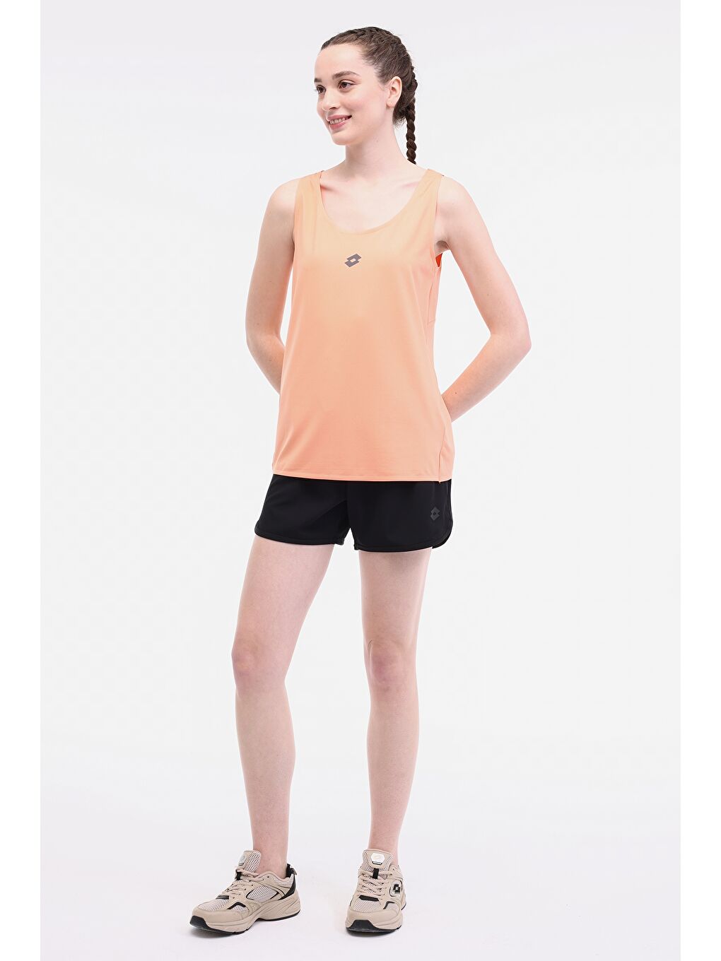 W-FIORE TANK 5FX Turuncu Kadın Atlet-2