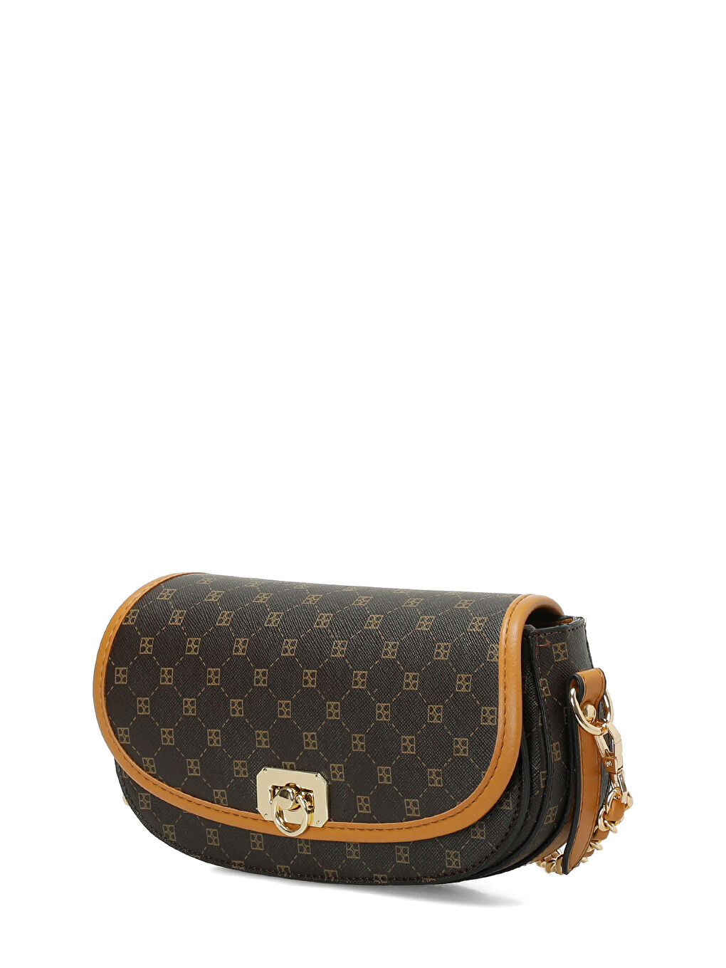 Kahverengi MNG GARNI KPK CPRZ 5FX KAHVE MULTI Kadın Çapraz Çanta-1