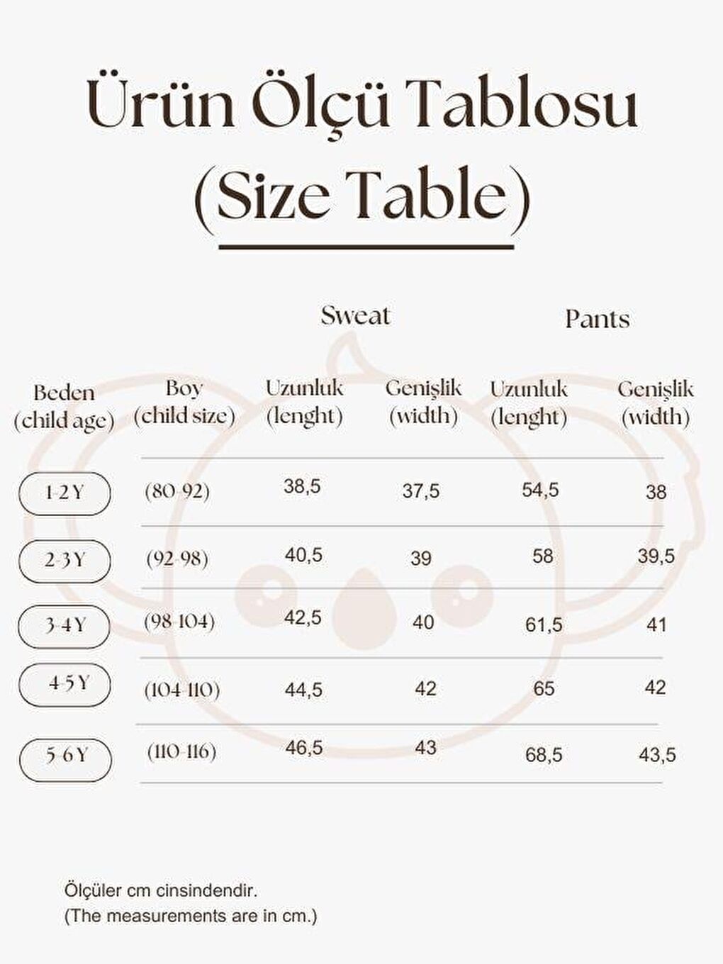 Bej Cookie Nakışlı Dökümlü Alt Üst Takım-2