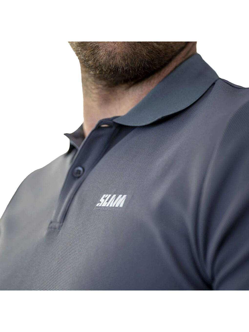 Act Qd Polo Erkek Gri Tişört-6