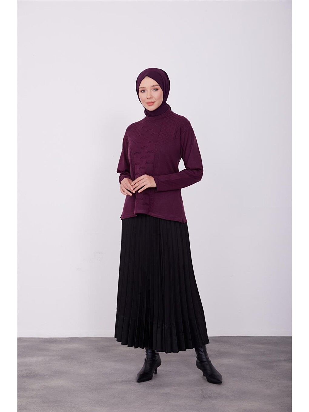 Mor Kazak23kd9006 Mürdüm-1