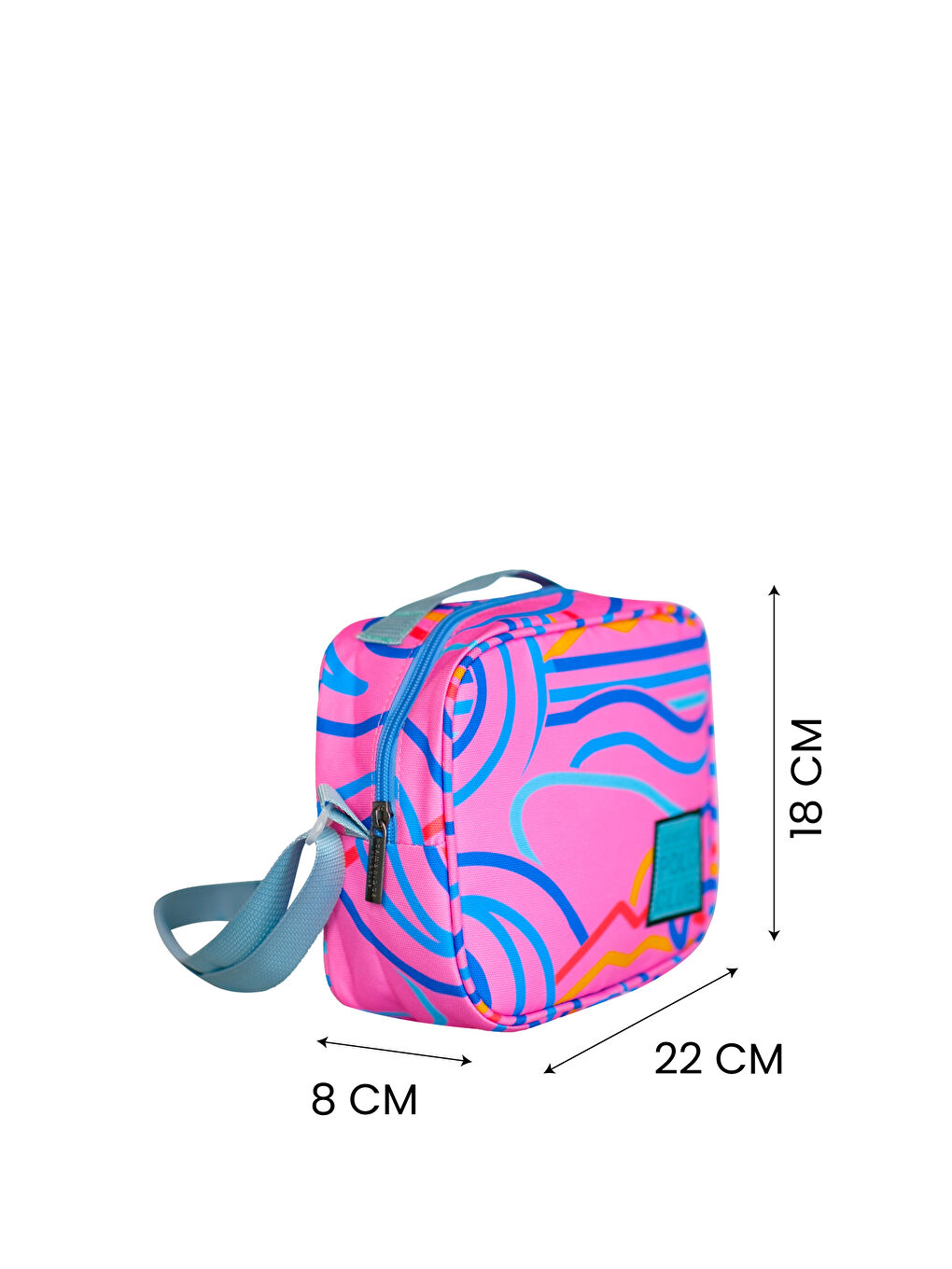 Wave Çift Ana Bölmeli Unisex Çocuk İlkokul Çanta Set-4