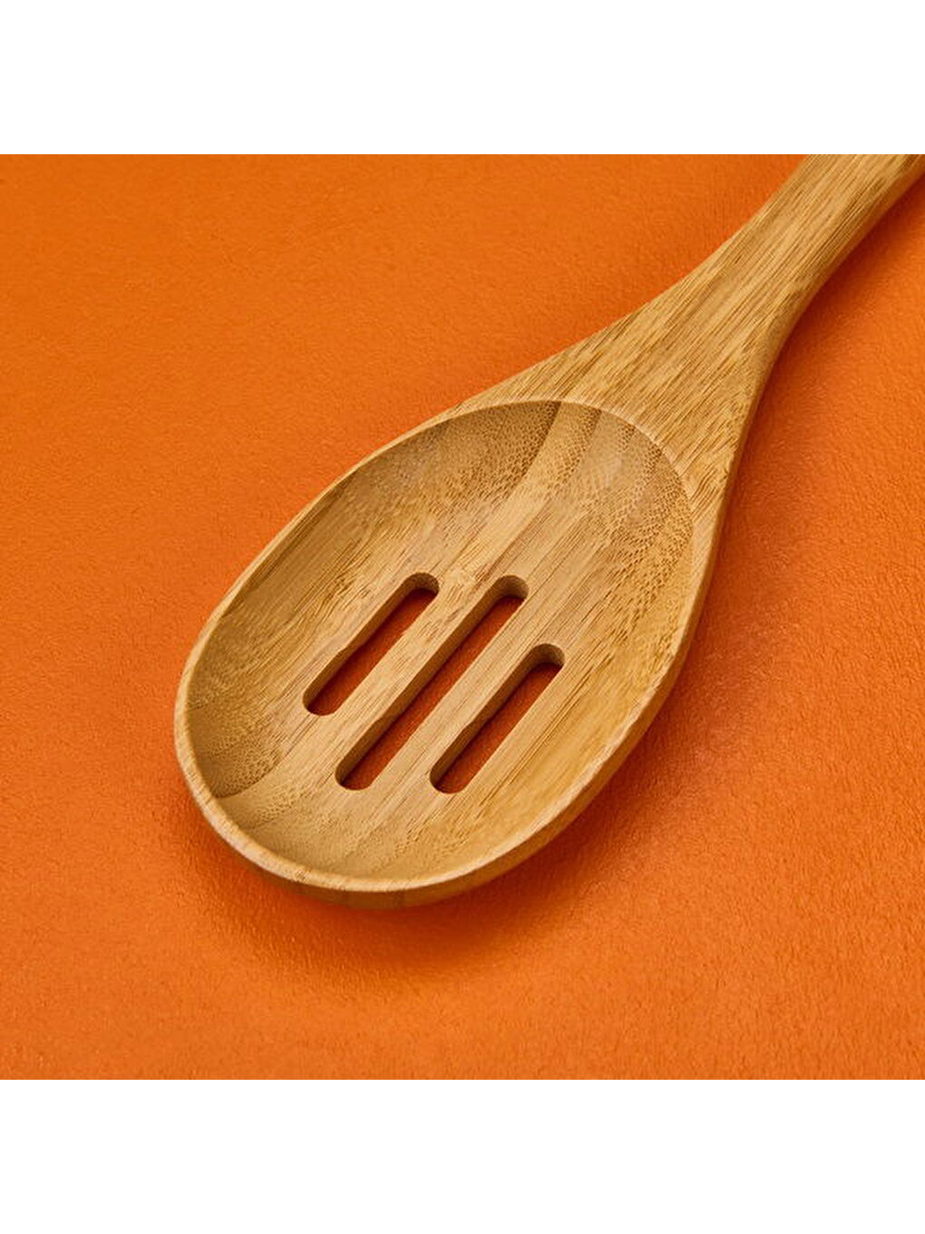 Bambu Kevgir - Açık Kahverengi - 20 cm-1