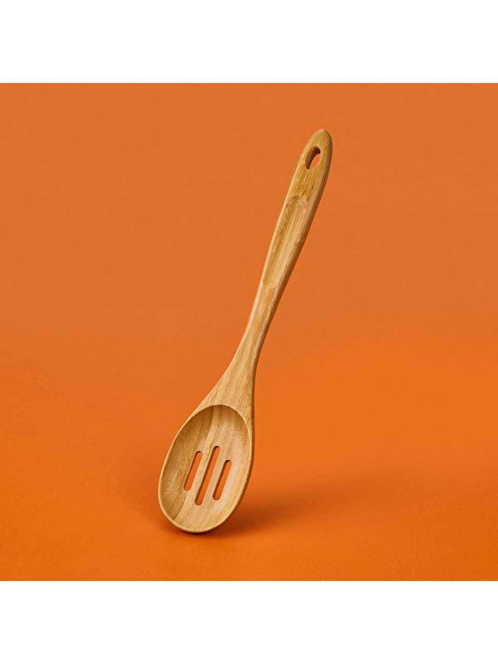 Bambu Kevgir - Açık Kahverengi - 20 cm-2