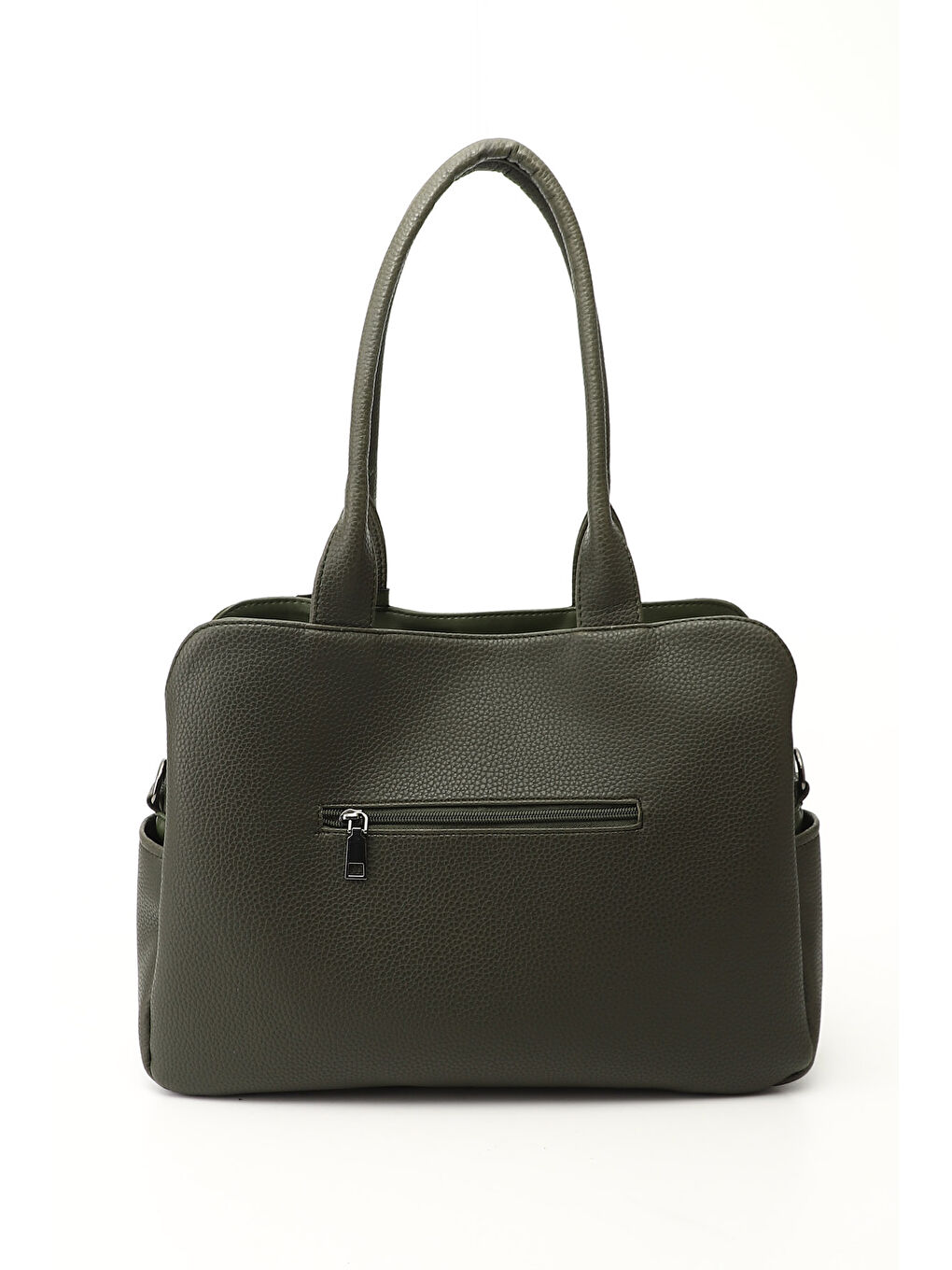 Haki Kadın HAKİ Uzun Askılı El ve Omuz Çantası-3