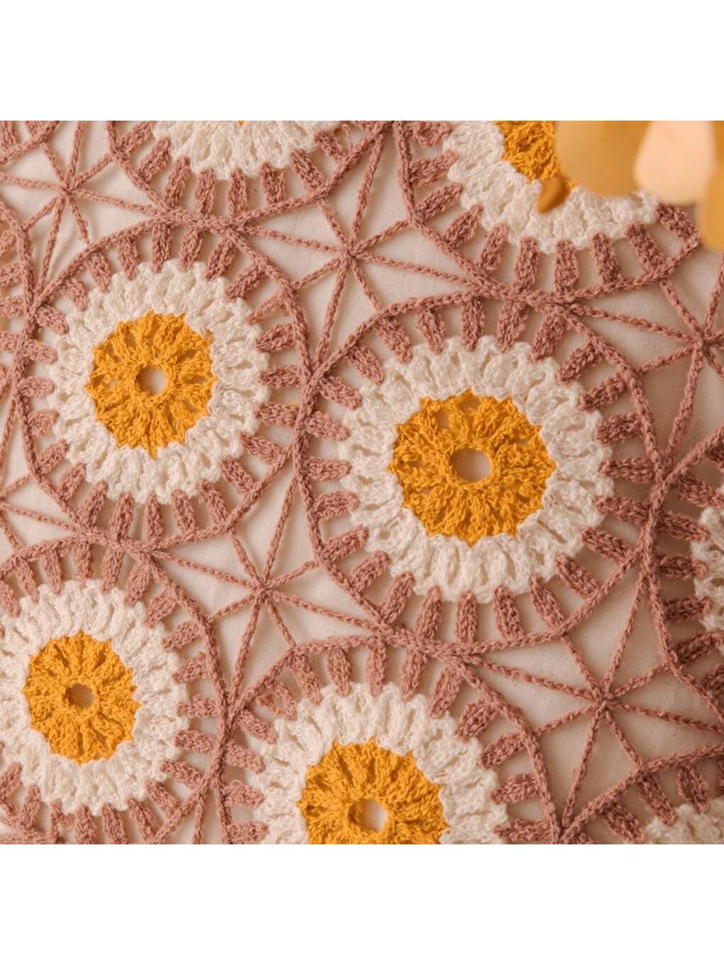 Pembe Soft Step Kırlent - Pudra - 40x40 Cm-2