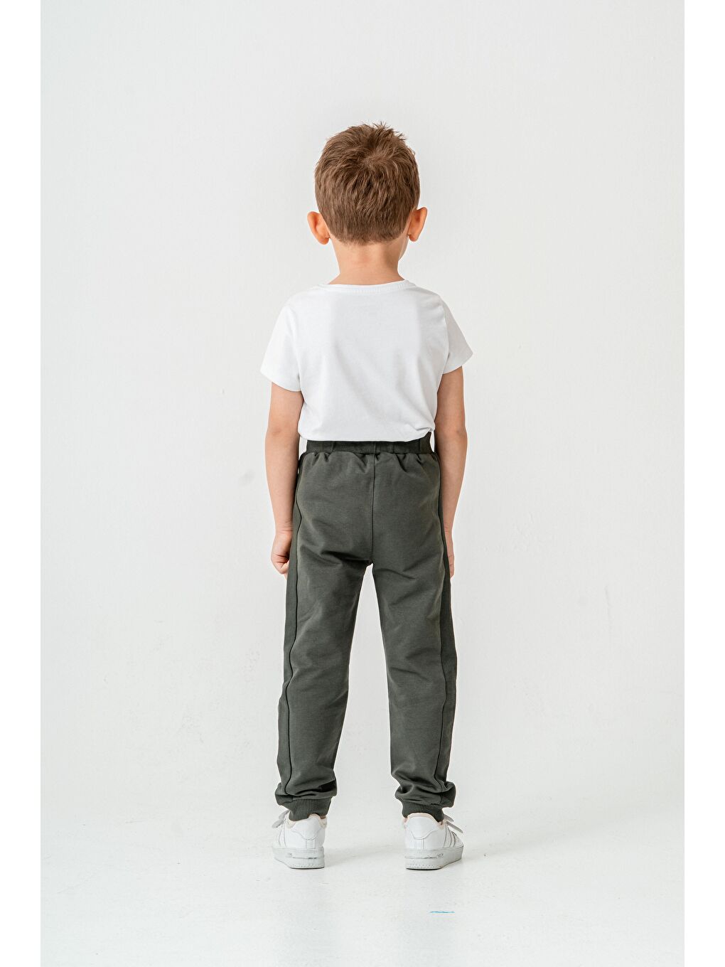 Haki Urban Animals Sports Co Baskılı Erkek Çocuk Eşofman Alt-5