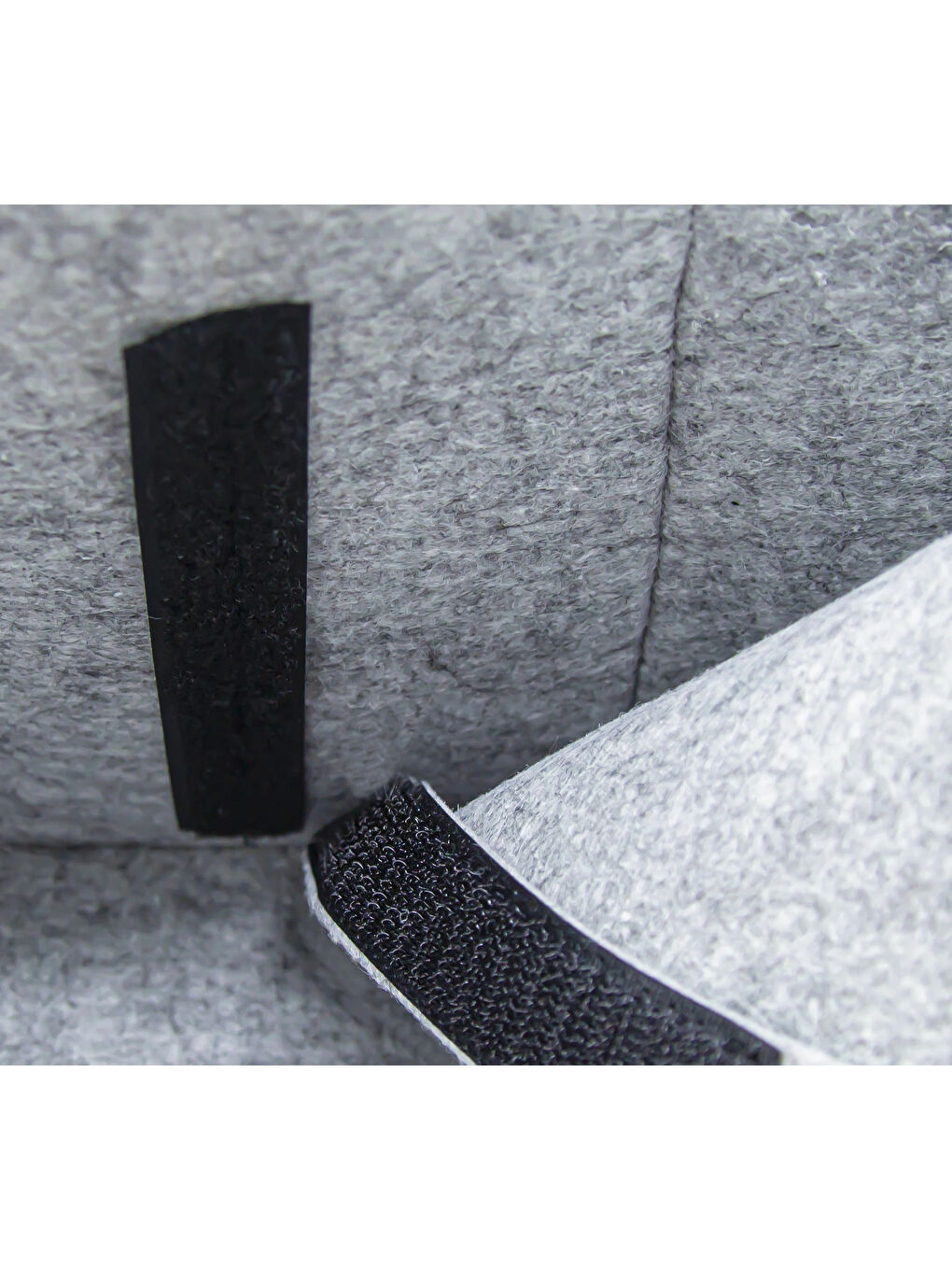 772 Keçe Anne Bebek Bakım Çantası Gri Çiçek-3