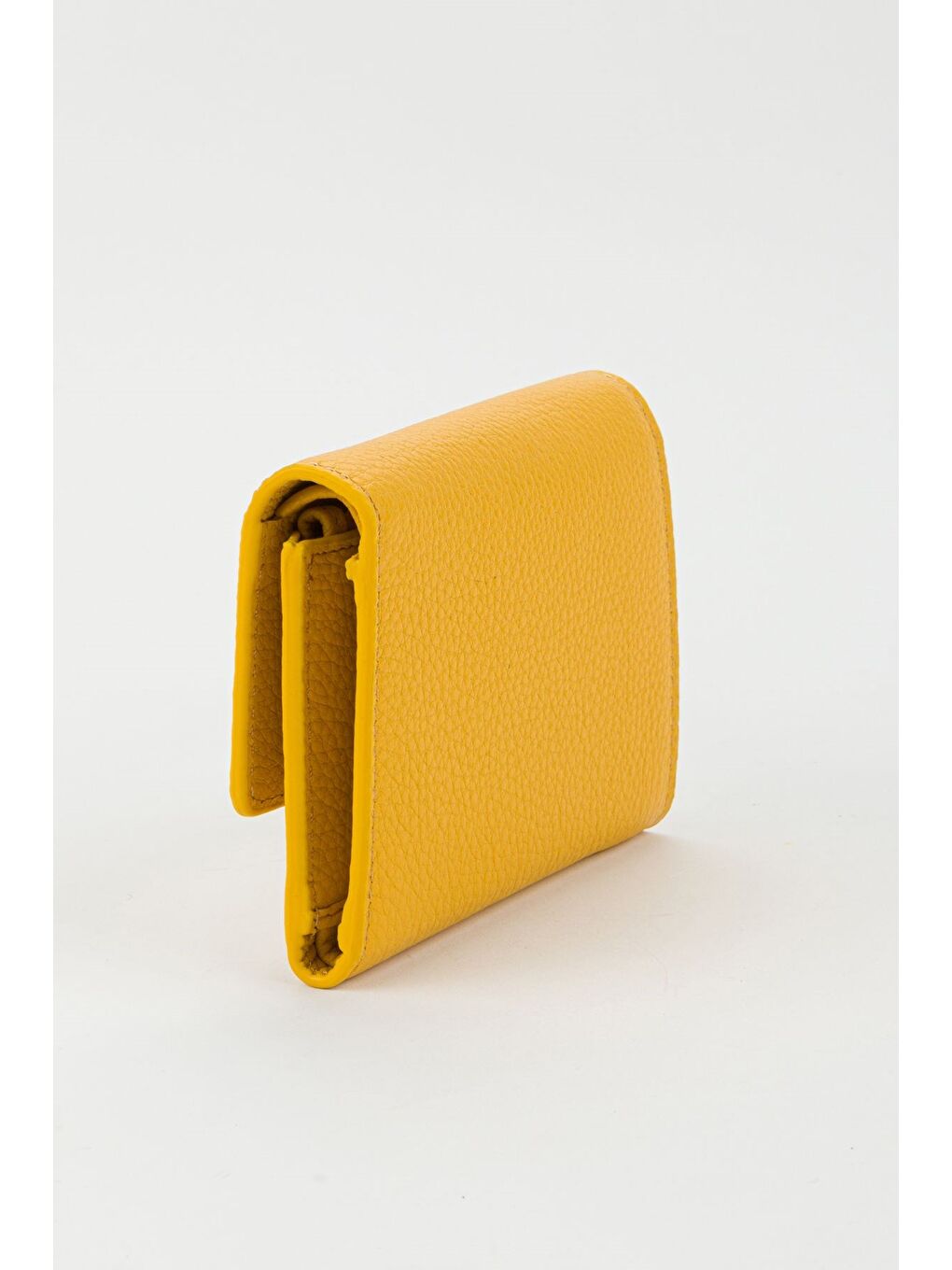 Sarı Kutulu Hakiki Deri Buz Mavi Orta Boy Kadın El Portföyü Kartlık Cüzdan-3