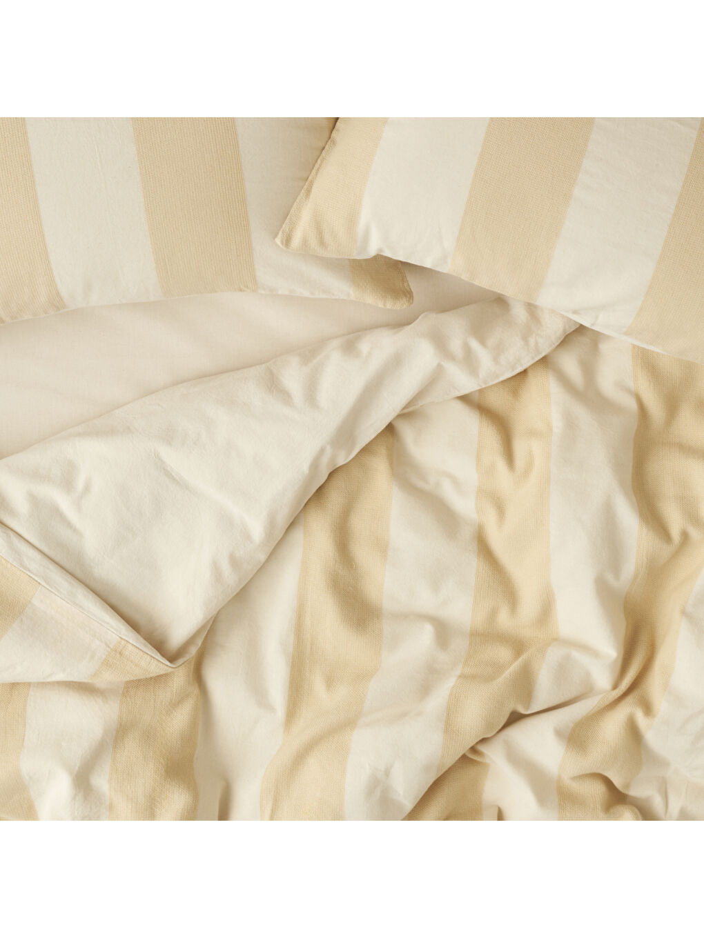 %100 Pamuk Art Çift Kişilik Nevresim Takımı Bej (200x220 cm)-1