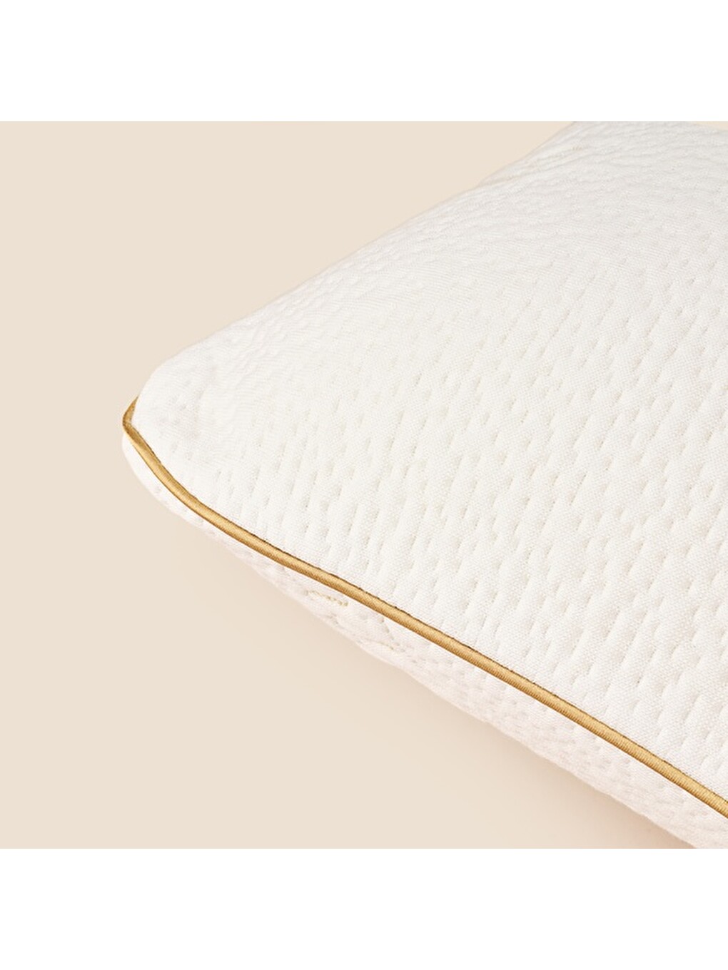 Soft Kaşmir Visko Yastık - Bej - 40x60 Cm-2
