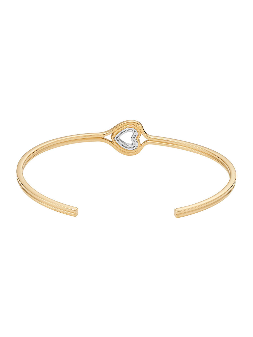 Sarı SKJ1678-998 Kalpli Kadın Bileklik-1