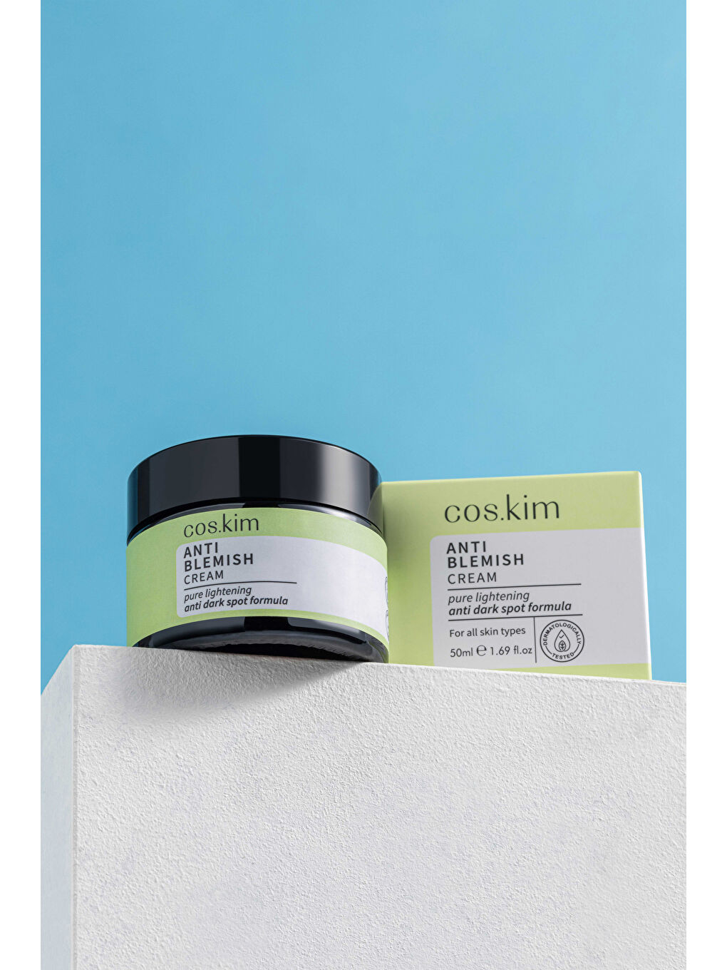 cos.kim Renksiz Leke Karşıtı Ve Gözenek Sıkılaştırıcı Aydınlatıcı Krem | Anti-blemish Whitening Cream 50ml - 1