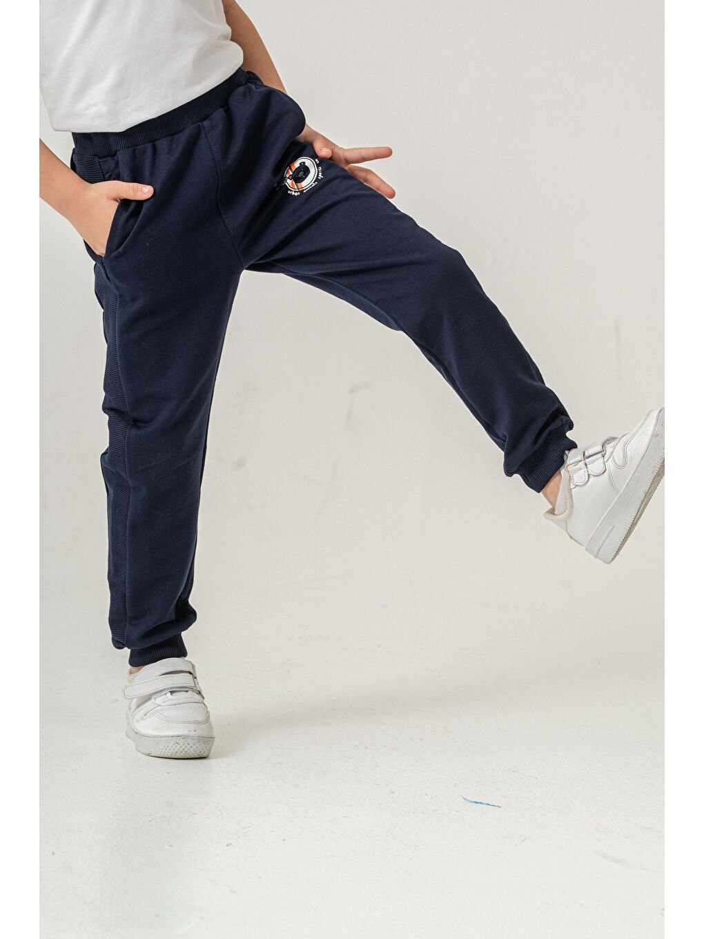 Lacivert Urban Animals Sports Co Baskılı Erkek Çocuk Eşofman Alt-5