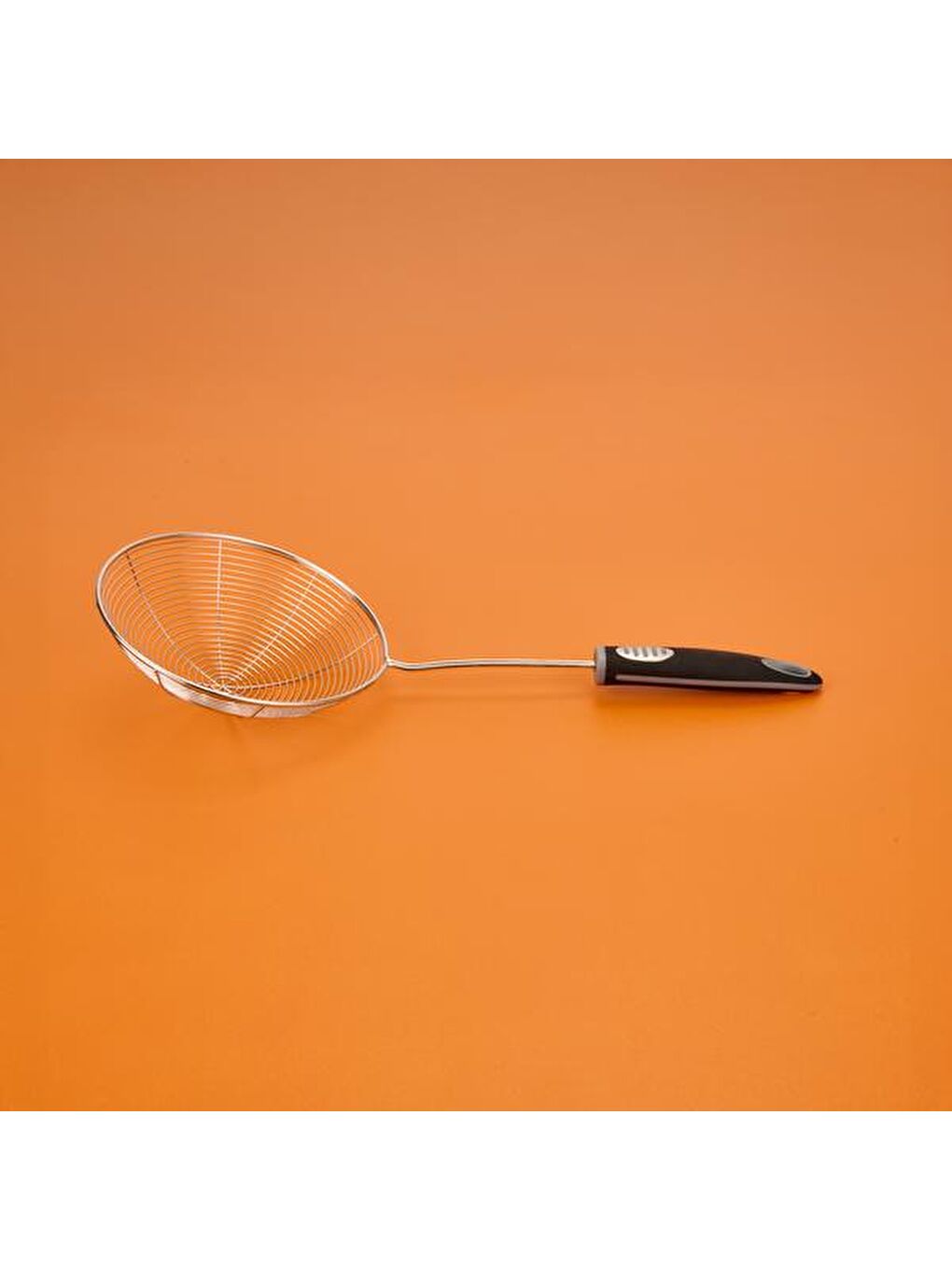 Kitchen Kızartma Kepçesi - Siyah - 39 cm-2