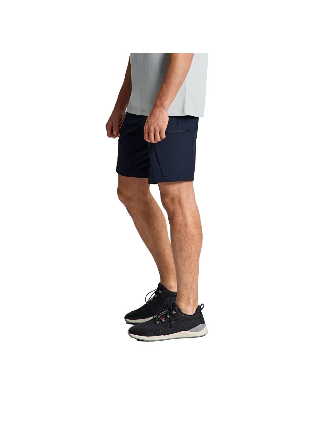 Lacivert Tech Cargo Short Erkek Mavi Şort-1