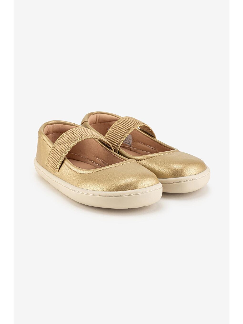 Sarı Smart Walker  Altın Yıldız Barefoot Kız Babet Ayakkabı-4