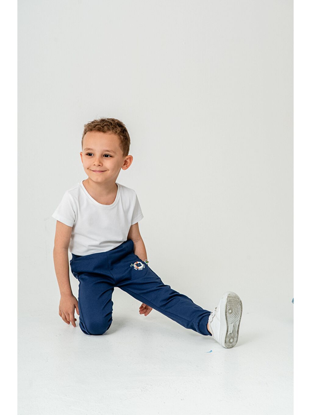 Mavi Urban Animals Sports Co Baskılı Erkek Çocuk Eşofman Alt-4