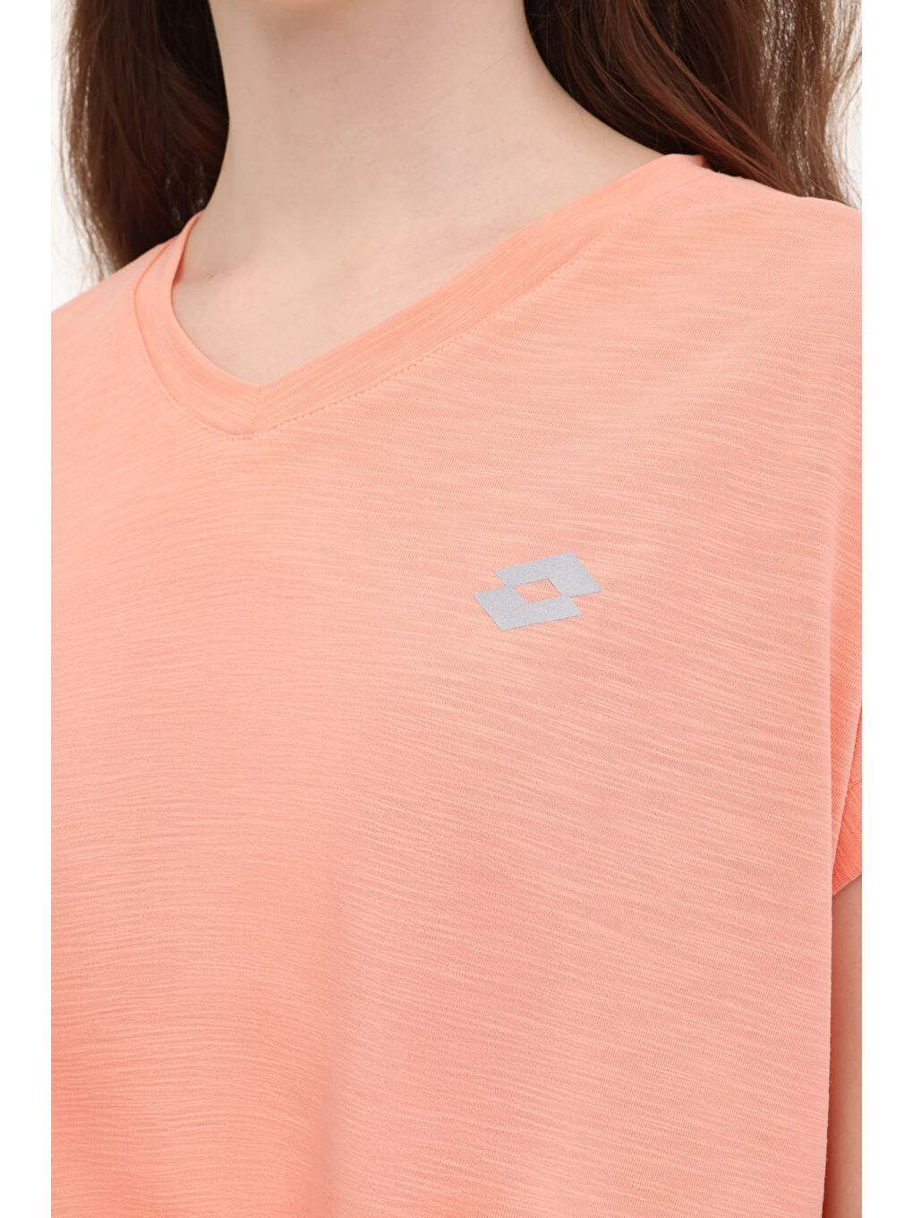 W-JOANNE TEE 5FX Turuncu Kadın Kısa Kol T-Shirt-3