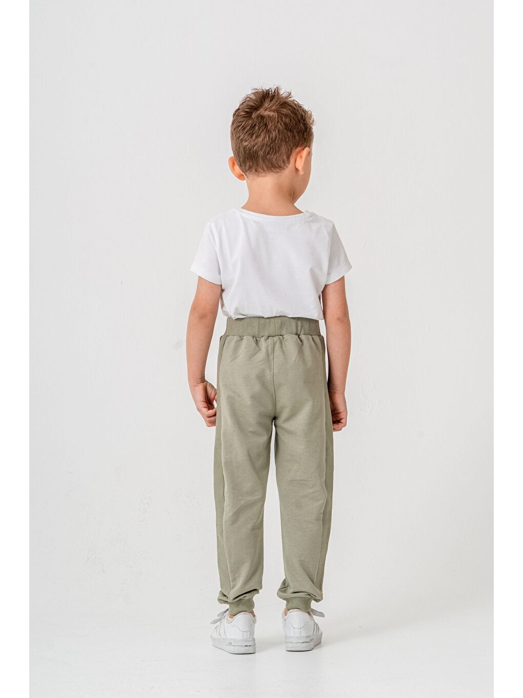 Yeşil Urban Animals Sports Co Baskılı Erkek Çocuk Eşofman Alt-6