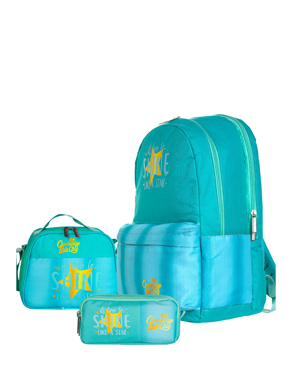 Star Çift Ana Bölmeli Unisex Çocuk İlkokul Çanta Set