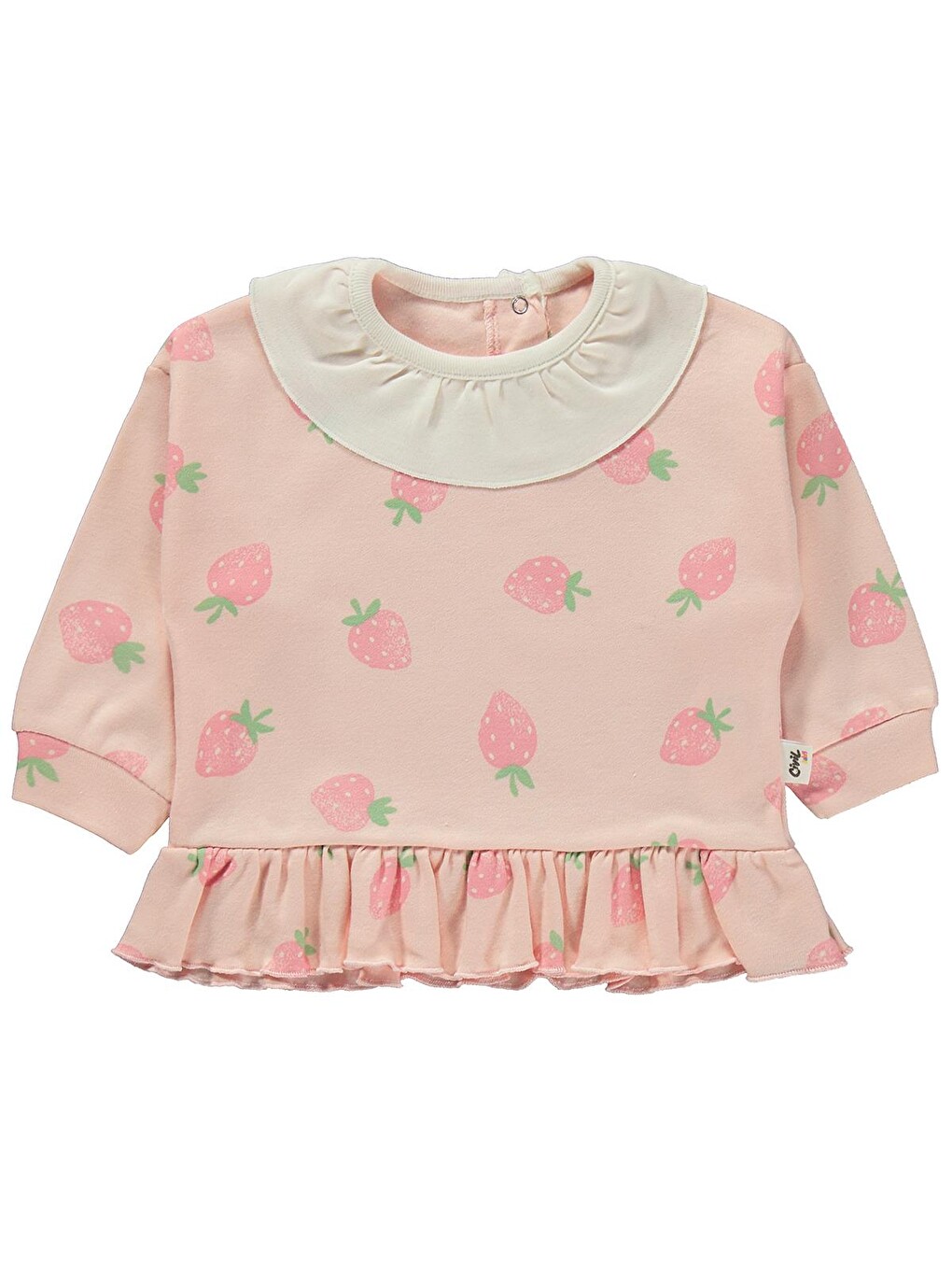 Baby My Lucky Bunny Baskılı 3-18 Ay Takım - Pembe-1