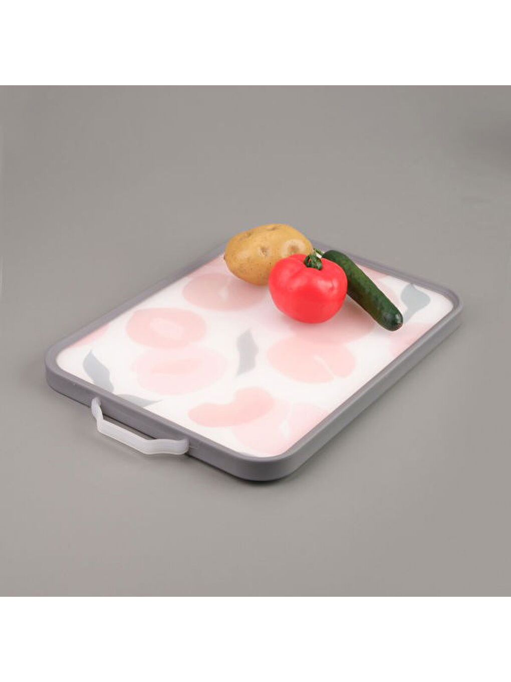 Karışık Çift Taraflı Desenli Kesme Tahtası - Asorti - 39x29 cm-6