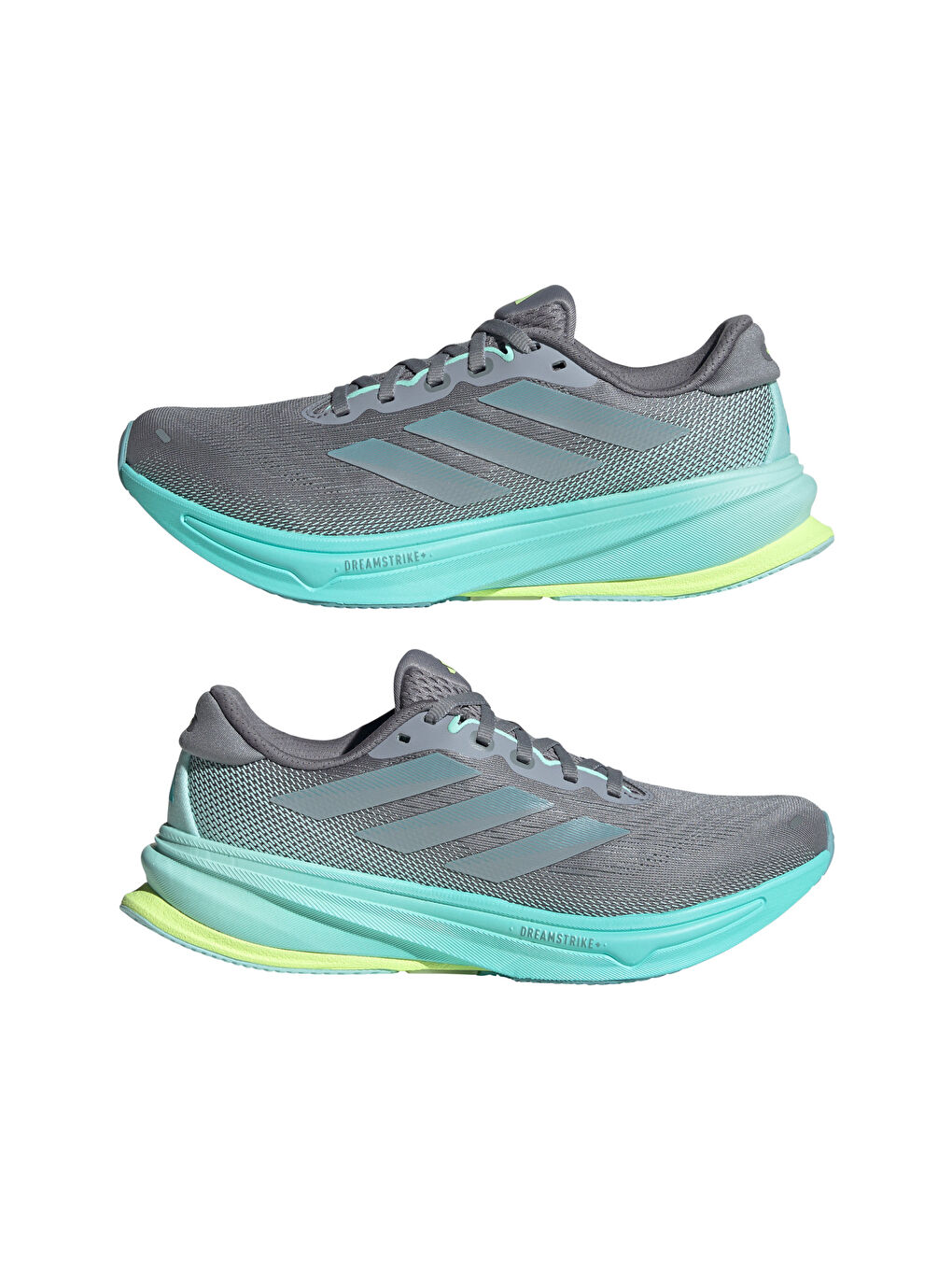 Supernova Rise 2 Greymagrmtflaaqu Kadın Gri Yol Koşusu Ayakkabısı-4